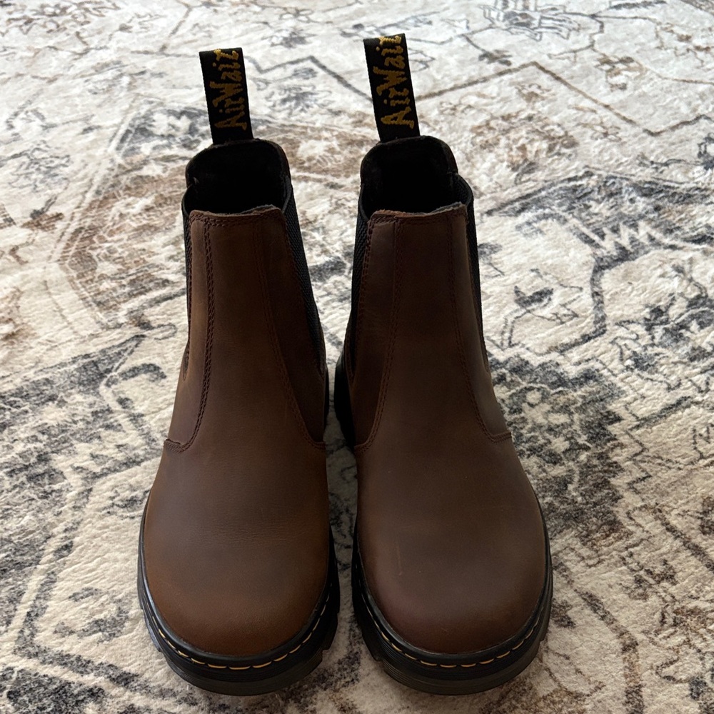 Dr. Martens Brown Ankle Boots “Embury”